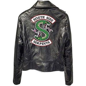 South side serpents riverdale faux leather jacket